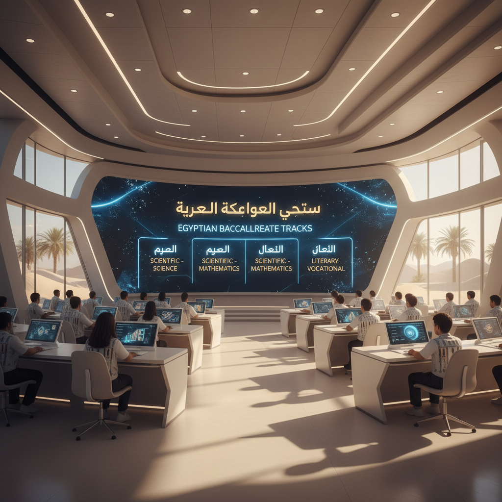 توضيح لمسارات البكالوريا المصرية الجديدة 2025